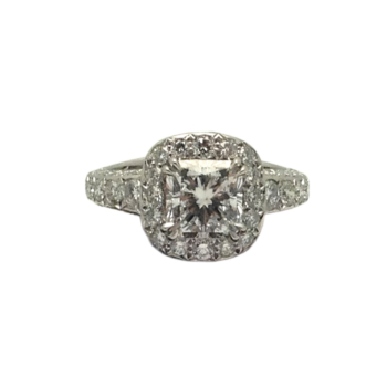 diamond engagement ring hand-crafted by Frank Alexander Jewell