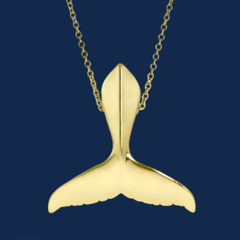 be-jewelled for wildaid 18k gold humpback whale tail handcrafted by alexander jewell